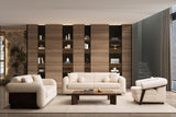 Damla Cream Living Room Set