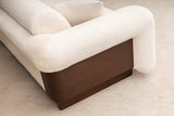 Damla Cream Sofa 91”