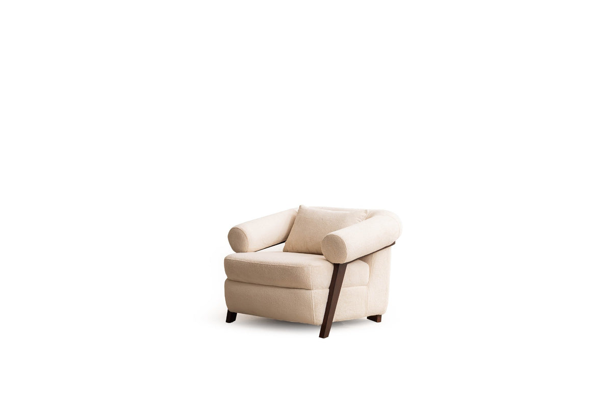 Damla Cream Chair
