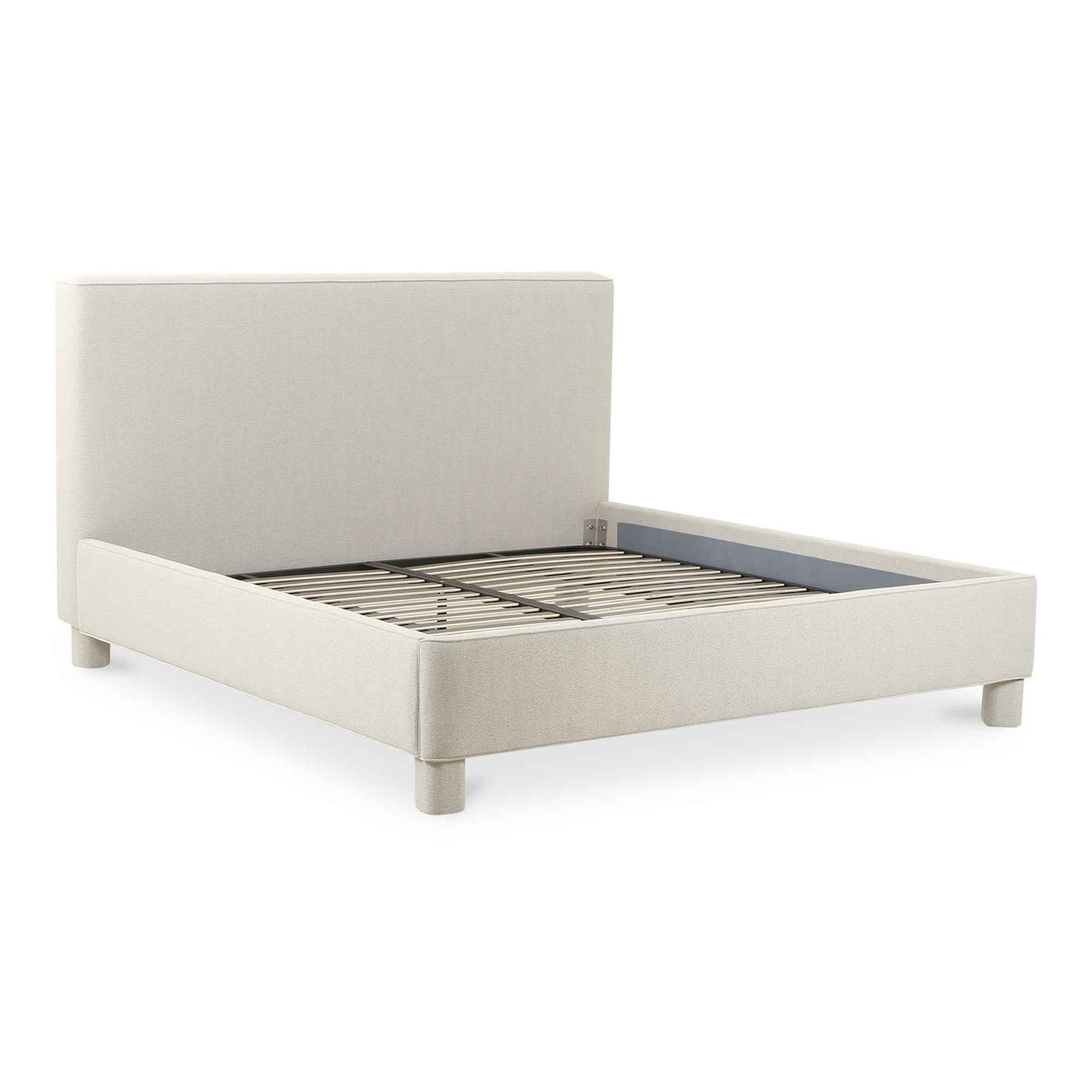 Ichigo Dark Grey Queen Bed by Moe's Home at Eve Furniture