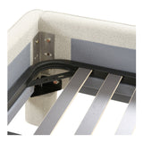 Ichigo Dark Grey Queen Bed by Moe's Home at Eve Furniture