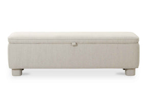 Ichigo Light Grey Storage Bench