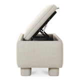 Ichigo Light Grey Storage Bench by Moe's Home at Eve Furniture