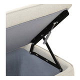 Ichigo Light Grey Storage Bench by Moe's Home at Eve Furniture