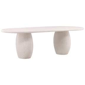 Imogen Outdoor Dining Table, Ivory by Dovetail at Eve Furniture