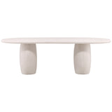 Imogen Outdoor Dining Table, Ivory by Dovetail at Eve Furniture