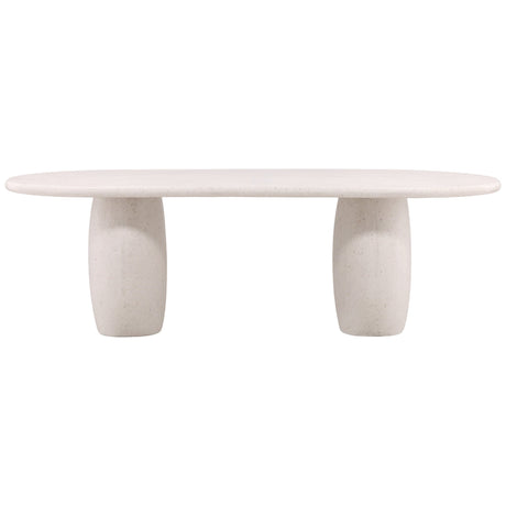 Imogen Outdoor Dining Table, Ivory by Dovetail at Eve Furniture