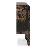 Iris Distressed Black Nightstand by Moe's Home at Eve Furniture
