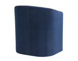 Iris Indigo Upholstered Chair by Steve Silver at Eve Furniture