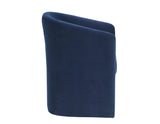 Iris Indigo Upholstered Chair by Steve Silver at Eve Furniture