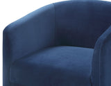 Iris Indigo Upholstered Chair by Steve Silver at Eve Furniture