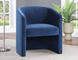 Iris Indigo Upholstered Chair by Steve Silver at Eve Furniture