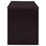 Irving Cappuccino 2-Drawer Office Desk with Cabinet by Coaster at Eve Furniture