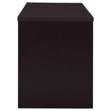 Irving Cappuccino 2-Drawer Office Desk with Cabinet by Coaster at Eve Furniture
