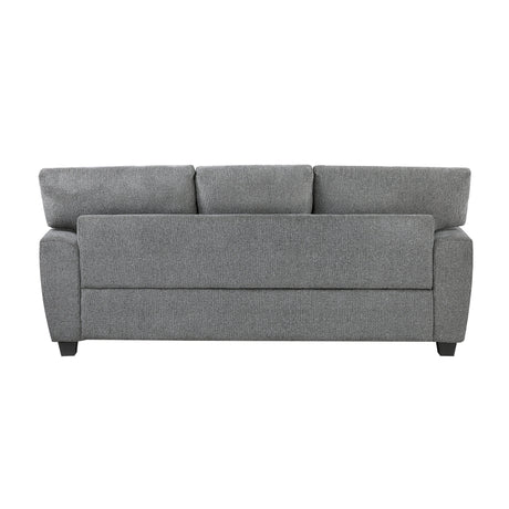 Isabel Dark Gray Sofa by Homelegance at Eve Furniture