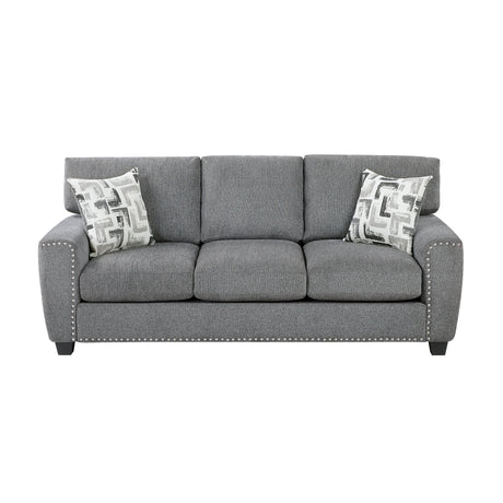 Isabel Dark Gray Sofa by Homelegance at Eve Furniture