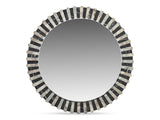 Isolde Black/Beige Mirror by Moe's Home at Eve Furniture