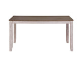 Ithaca Grayish White/Brown Dining Set by Homelegance at Eve Furniture