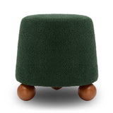 Jaine Boucle Stool by TOV Furniture at Eve Furniture