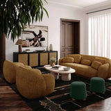 Jaine Boucle Stool by TOV Furniture at Eve Furniture