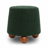 Jaine Boucle Stool by TOV Furniture at Eve Furniture