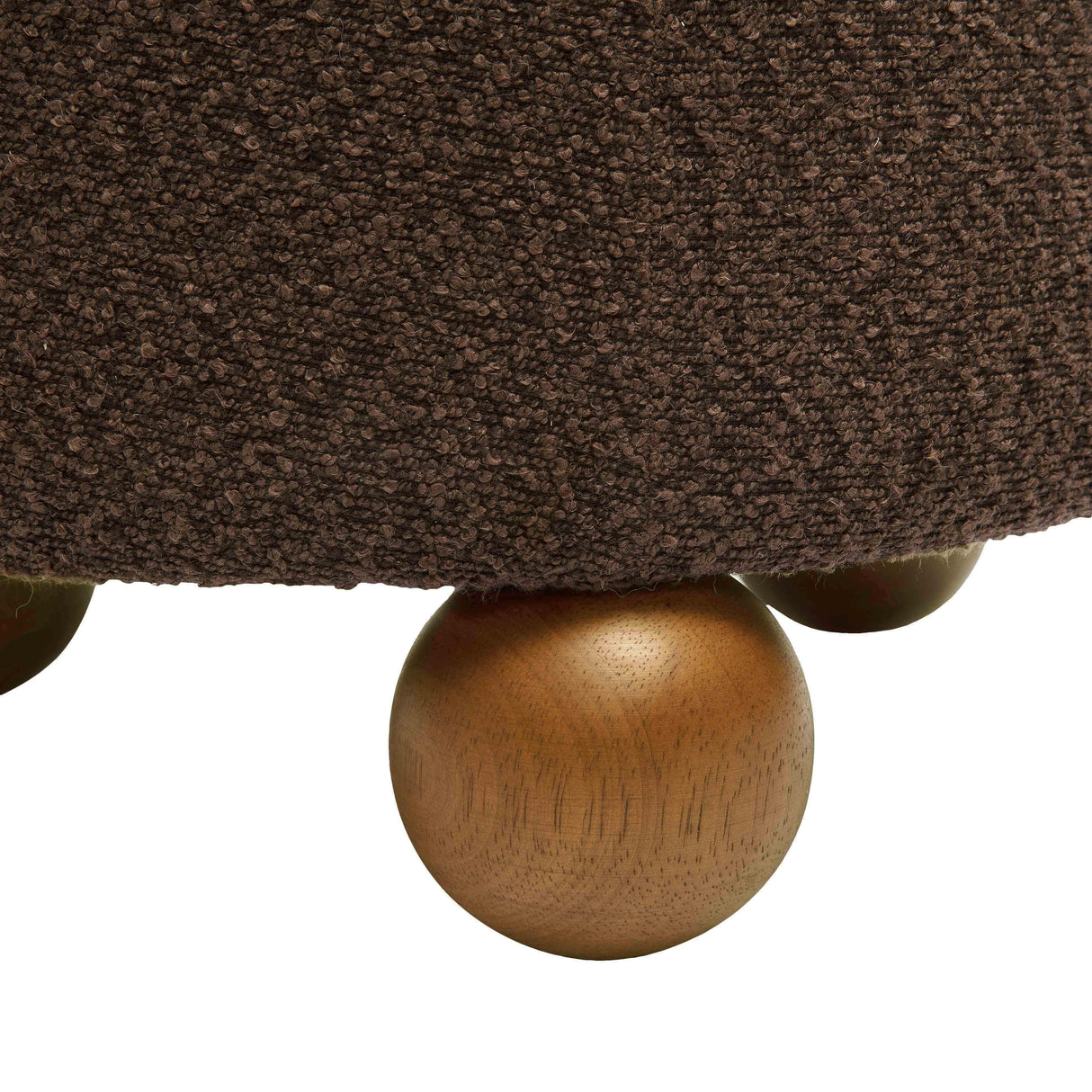 Jaine Boucle Stool by TOV Furniture at Eve Furniture