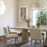 Jansen Dining Table by Dovetail at Eve Furniture