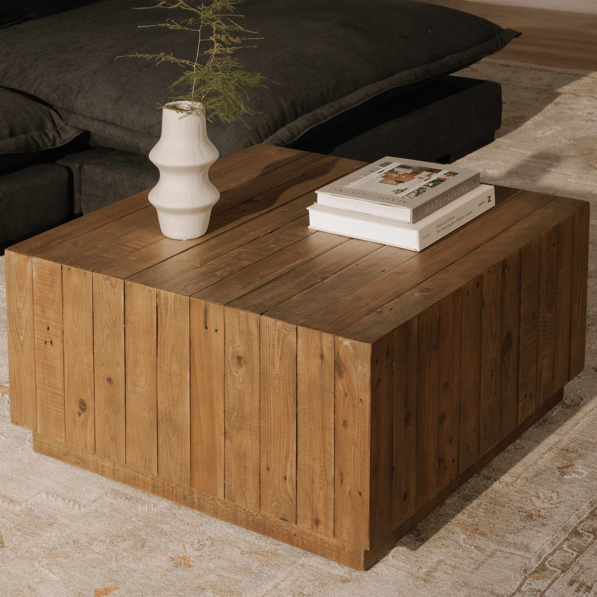 Jasper Natural Coffee Table by Moe's Home at Eve Furniture
