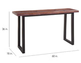 Jennings 60-inch Counter Bar Table by Steve Silver at Eve Furniture