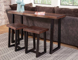 Jennings 60-inch Counter Bar Table by Steve Silver at Eve Furniture