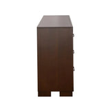 Jessica Cappuccino 6-Drawer Dresser by Coaster at Eve Furniture