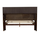 Jessica Cappuccino Queen Bed with Storage Headboard by Coaster at Eve Furniture