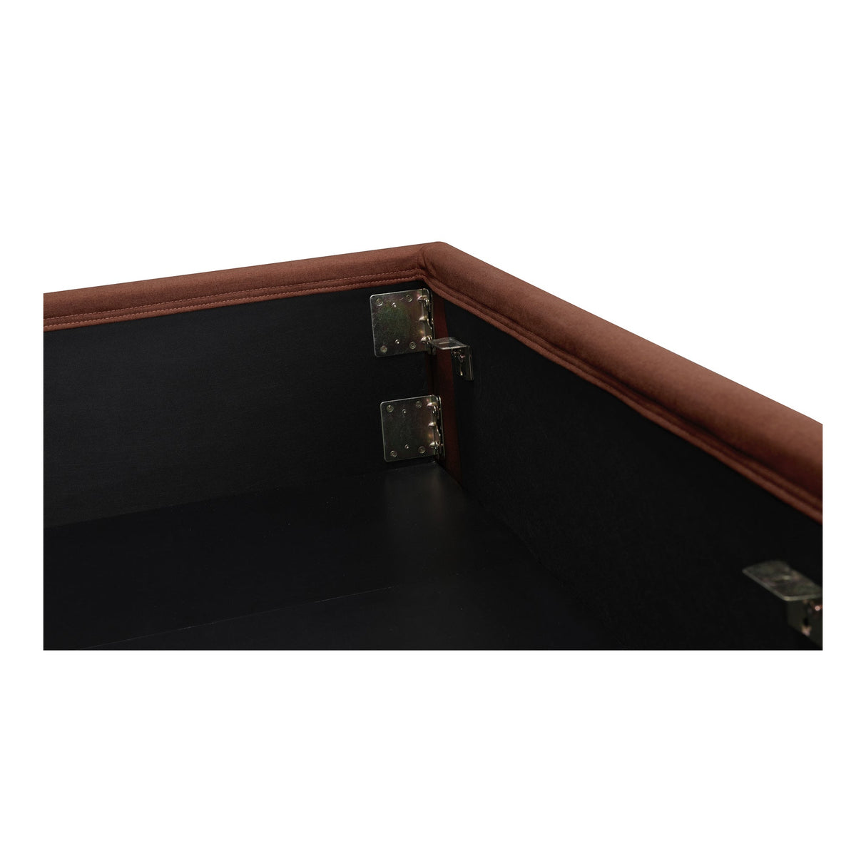 Joan Rust King Storage Bed by Moe's Home at Eve Furniture