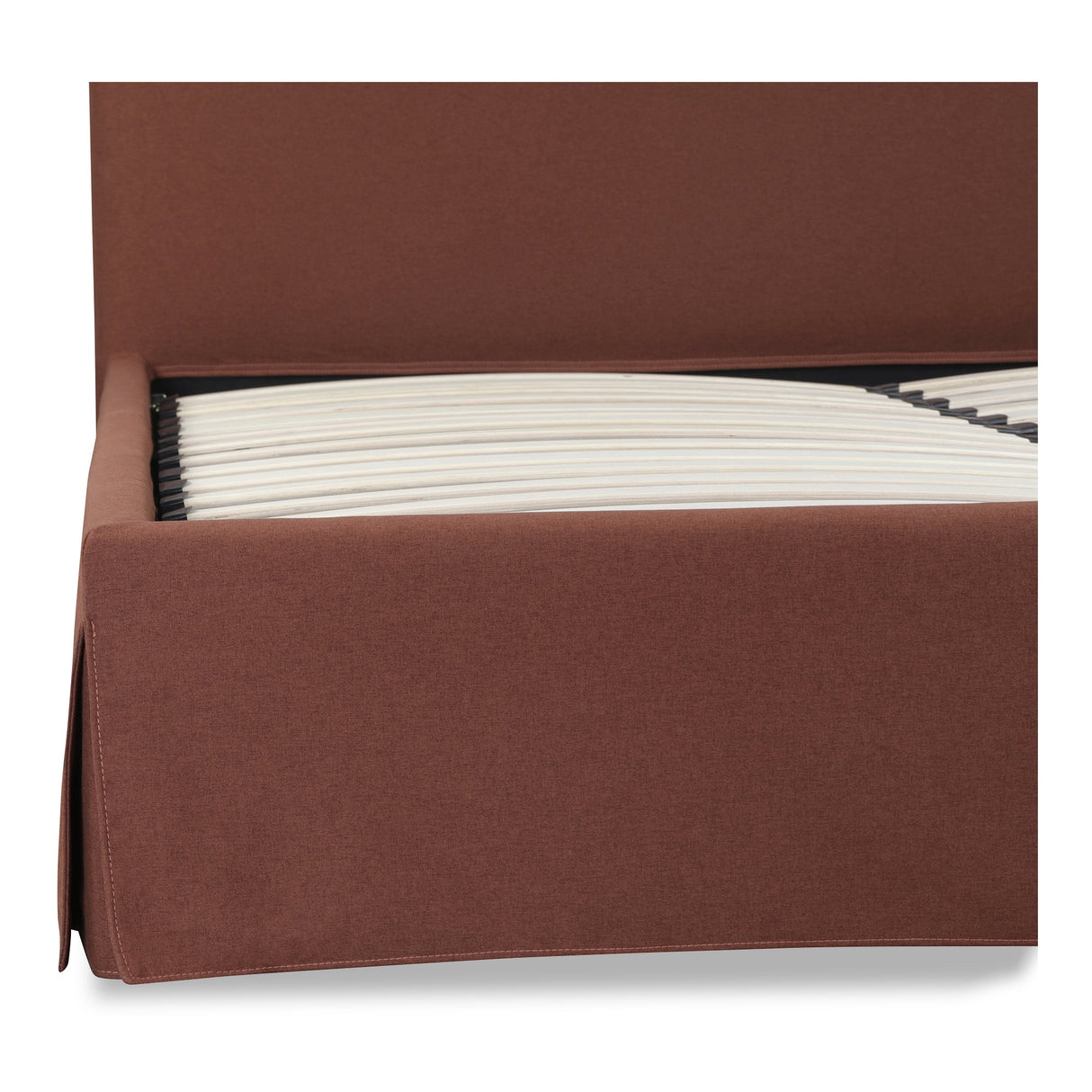 Joan Rust King Storage Bed by Moe's Home at Eve Furniture
