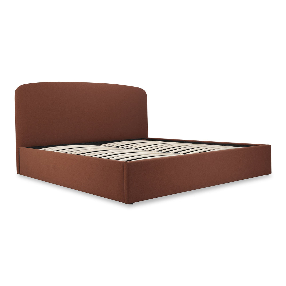 Joan Rust King Storage Bed by Moe's Home at Eve Furniture