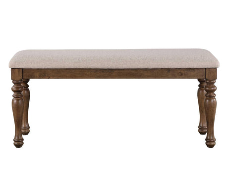 Joanna Bench, Brown by Steve Silver at Eve Furniture
