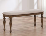 Joanna Bench, Brown by Steve Silver at Eve Furniture