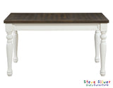 Joanna Ivory/Mocha 5-Piece Kids Dining Set by Steve Silver at Eve Furniture