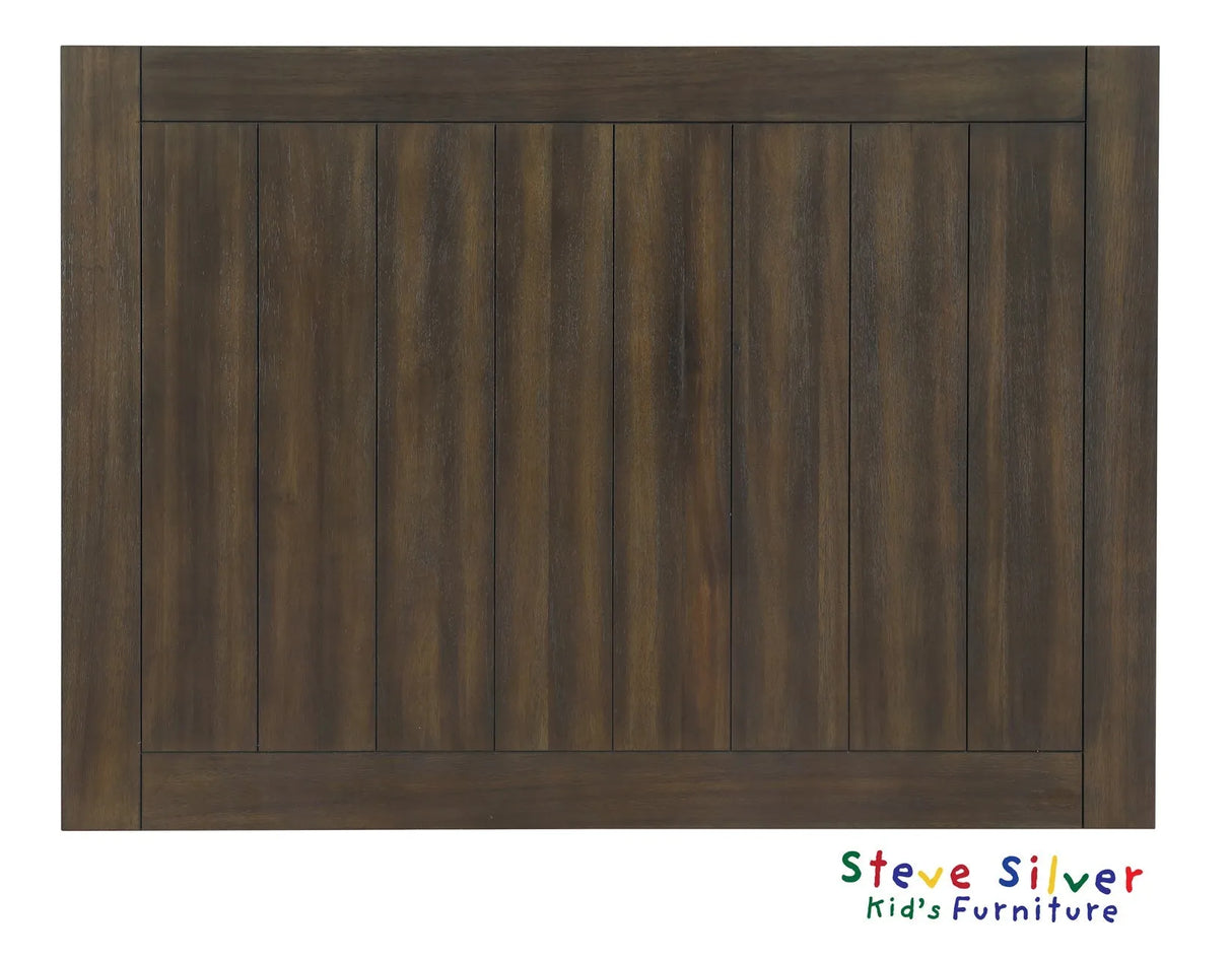 Joanna Mocha 5-Piece Kids Dining Set by Steve Silver at Eve Furniture