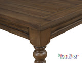 Joanna Mocha Kids Dining Table by Steve Silver at Eve Furniture