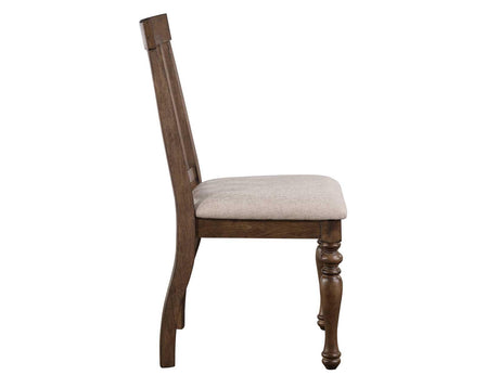 Joanna Side Chair, Brown by Steve Silver at Eve Furniture