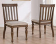 Joanna Side Chair, Brown by Steve Silver at Eve Furniture