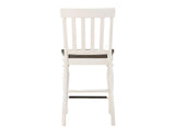 Joanna Two Tone 24″ Counter Stool, Set of 2 by Steve Silver at Eve Furniture