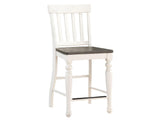Joanna Two Tone 24″ Counter Stool, Set of 2 by Steve Silver at Eve Furniture