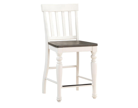Joanna Two Tone 24″ Counter Stool, Set of 2 by Steve Silver at Eve Furniture