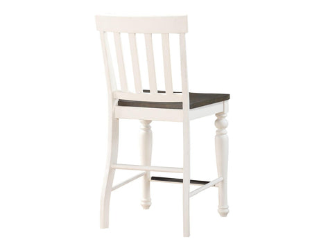 Joanna Two Tone 24″ Counter Stool, Set of 2 by Steve Silver at Eve Furniture