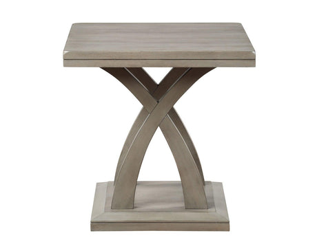 Jocelyn End Table, Grey by Steve Silver at Eve Furniture