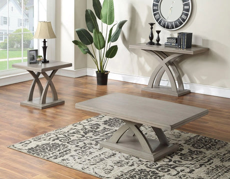 Jocelyn End Table, Grey by Steve Silver at Eve Furniture