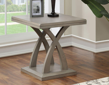 Jocelyn End Table, Grey by Steve Silver at Eve Furniture