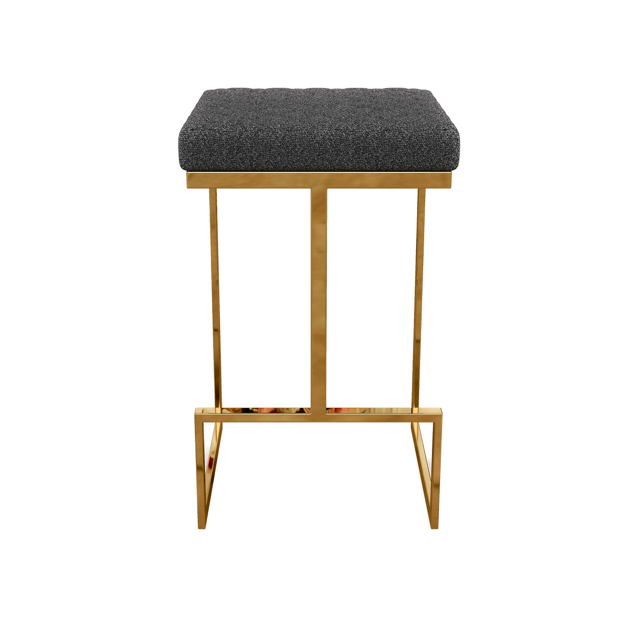 Joel Grey Boucle Counter Stool by Ashcroft Imports at Eve Furniture